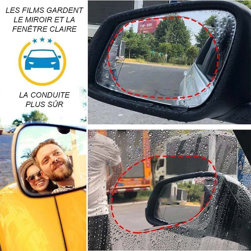 Wetterfeste Schutzfolie für Auto-Spiegel | ClarityGuard