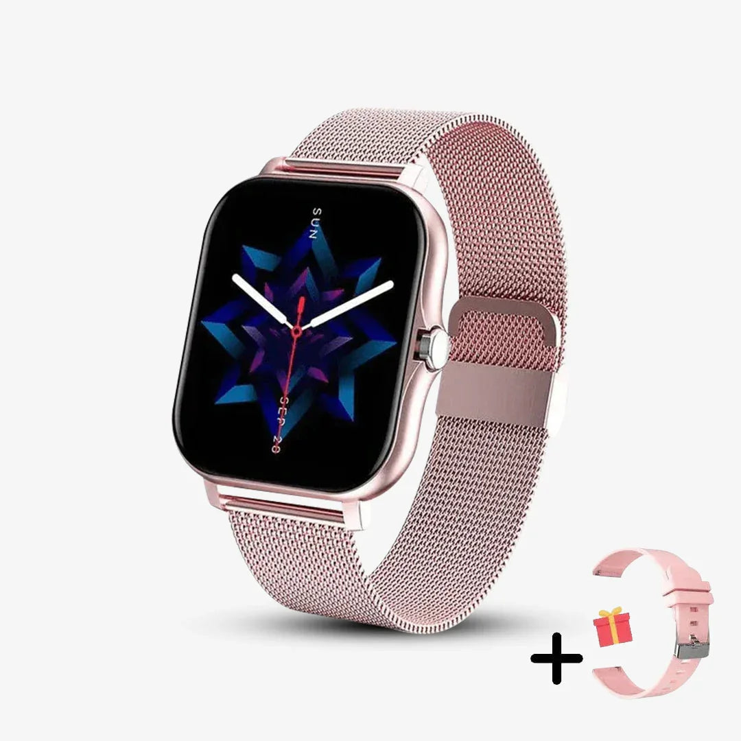 Elegante Damen Smartwatch - Gesundheitsmonitoring und Stil vereint