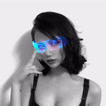 Strahlende LED-Brille NeonBlick