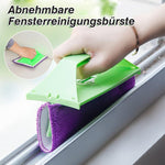 Praktische Fensterreinigungsbürste mit abnehmbarem Griff