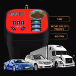 Kraftvoller 200W Auto-Inverter mit USB-Anschlüssen