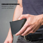 Eleganter RFID-Kartenhalter mit Diebstahlschutz – Platz für 6 Karten