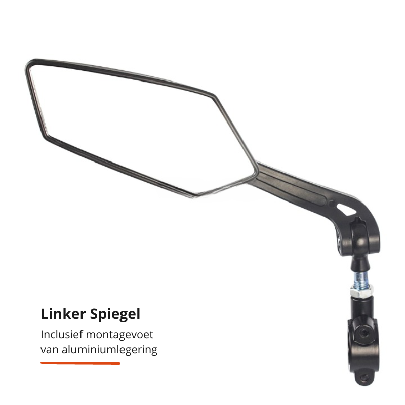 Universelles Fahrradspiegel mit 360° Drehung – Flexibles Montagesystem