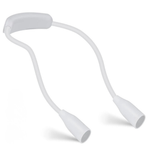 Wiederaufladbare LED Nackenlampe mit 3 Lichtfarben und Dimmfunktion