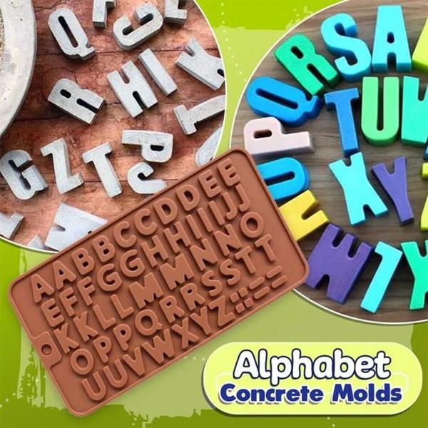 Beton Alphabet Form – Buchstaben Gießform