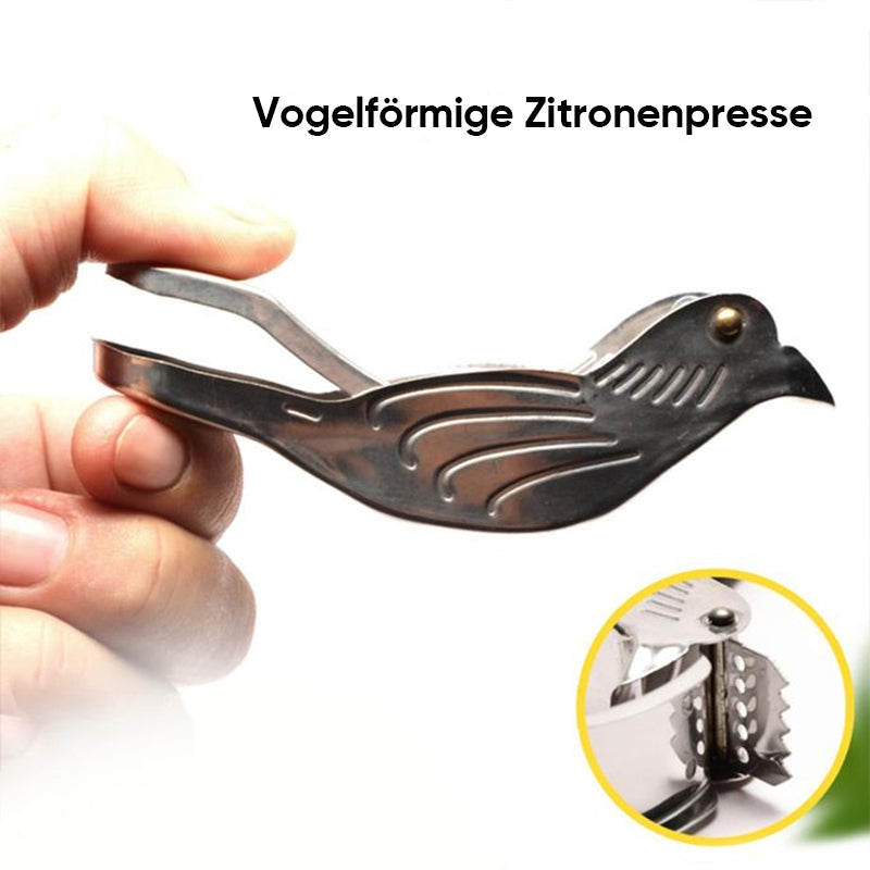 Vogel-förmiger Zitronenpresse aus Edelstahl