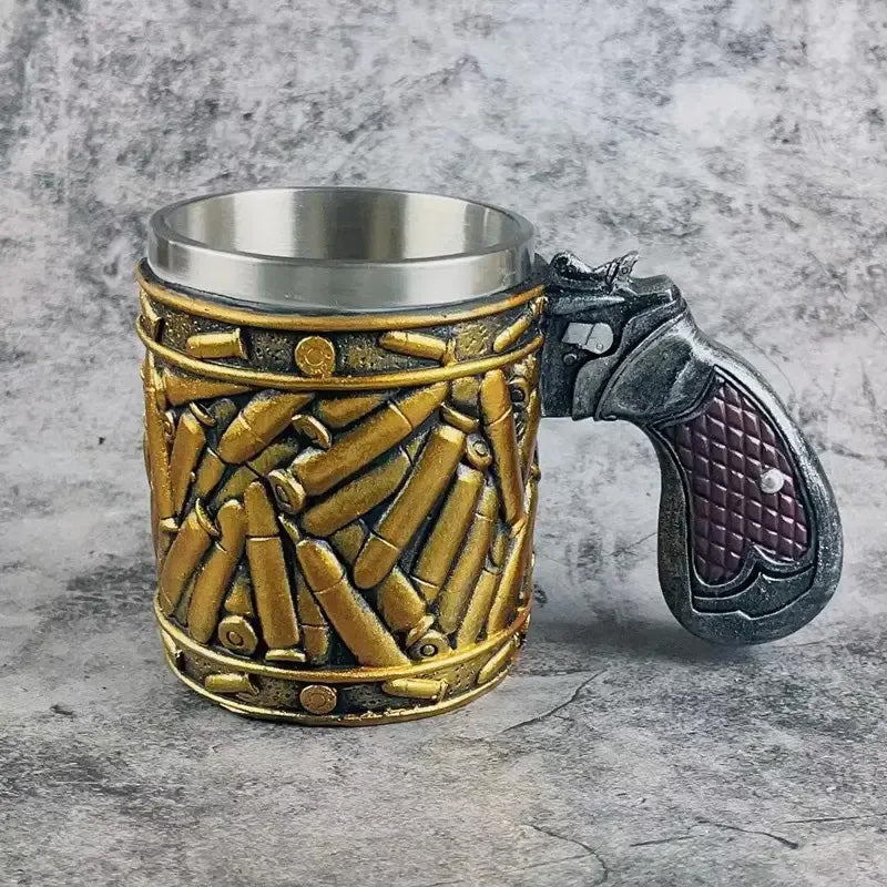 Edelstahl Bierkrug mit einzigartigem Design für stilvolle Anlässe