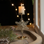 Weihnachtliche Kerzenhalter - Stern- und Weihnachtsbaum-Design für festliche Deko