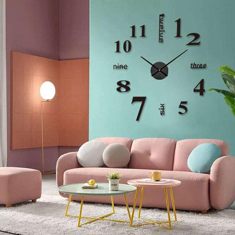 Individuelle Wandgestaltung mit der Kreativ-Uhr