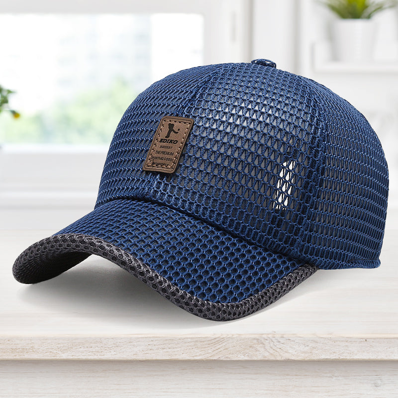 Luftige Baseballmütze mit UV-Schutz für den Sommer