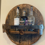 Regalregal aus Bourbon Whiskey Fässern