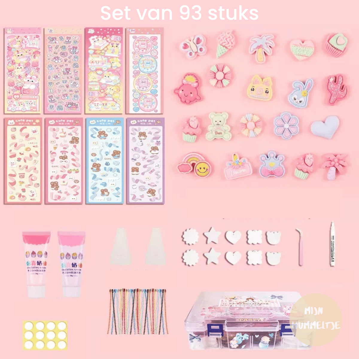 Bastelset mit 3D Stickern
