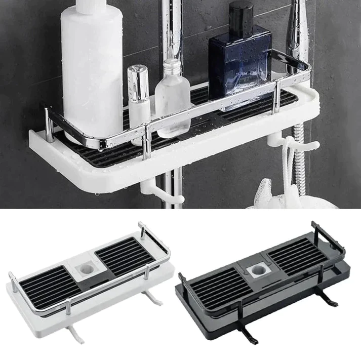 Praktischer Duschorganizer | Cleverer Wandhalter | AquaSpace