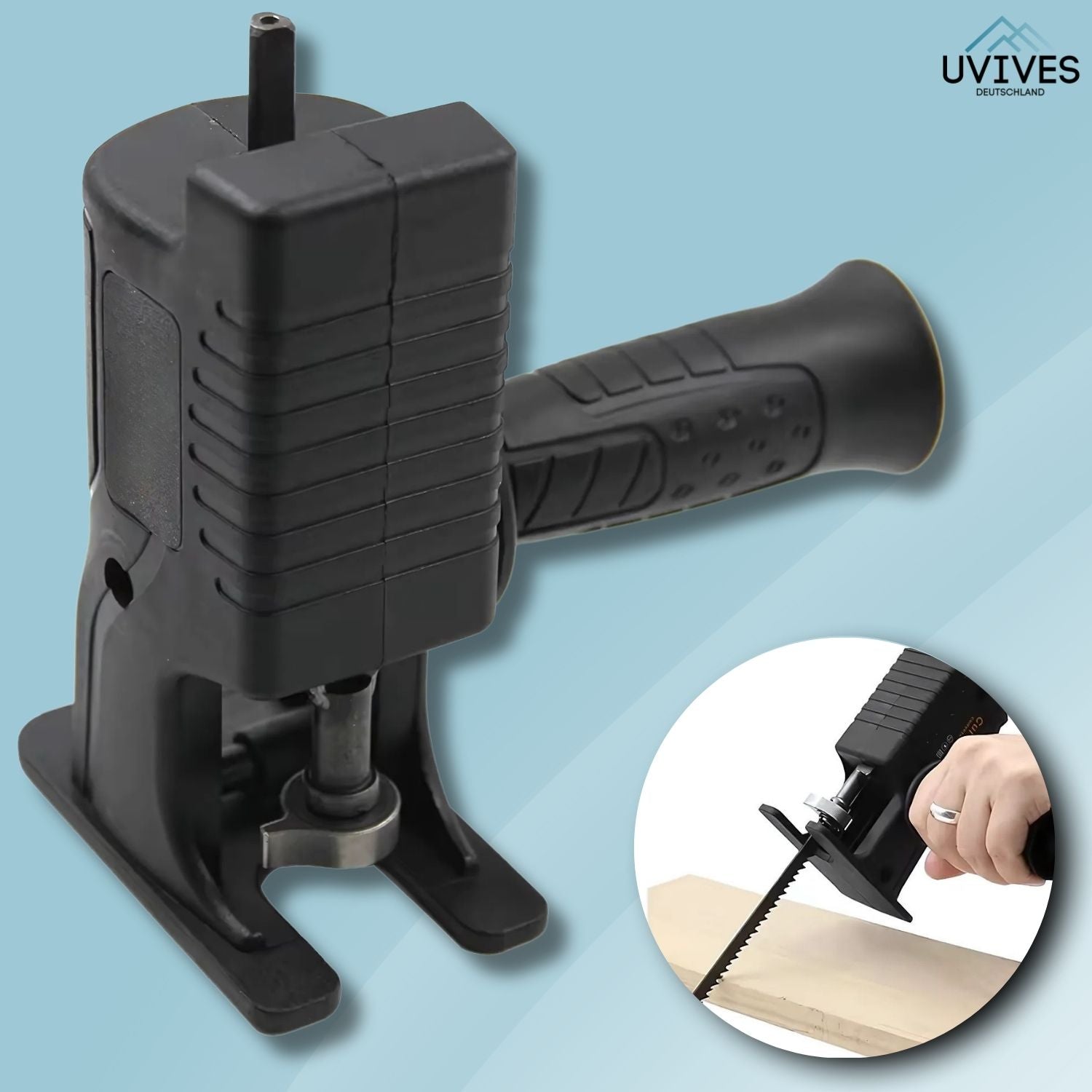 SawPro - Adapter for Drills for Woodworking