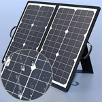 Ecovolt 1000W Tragbares Solarpanel Set | Komplett mit MPPT & USB/Type-C | Ideal für Camping, Auto, Boot & Wohnmobil