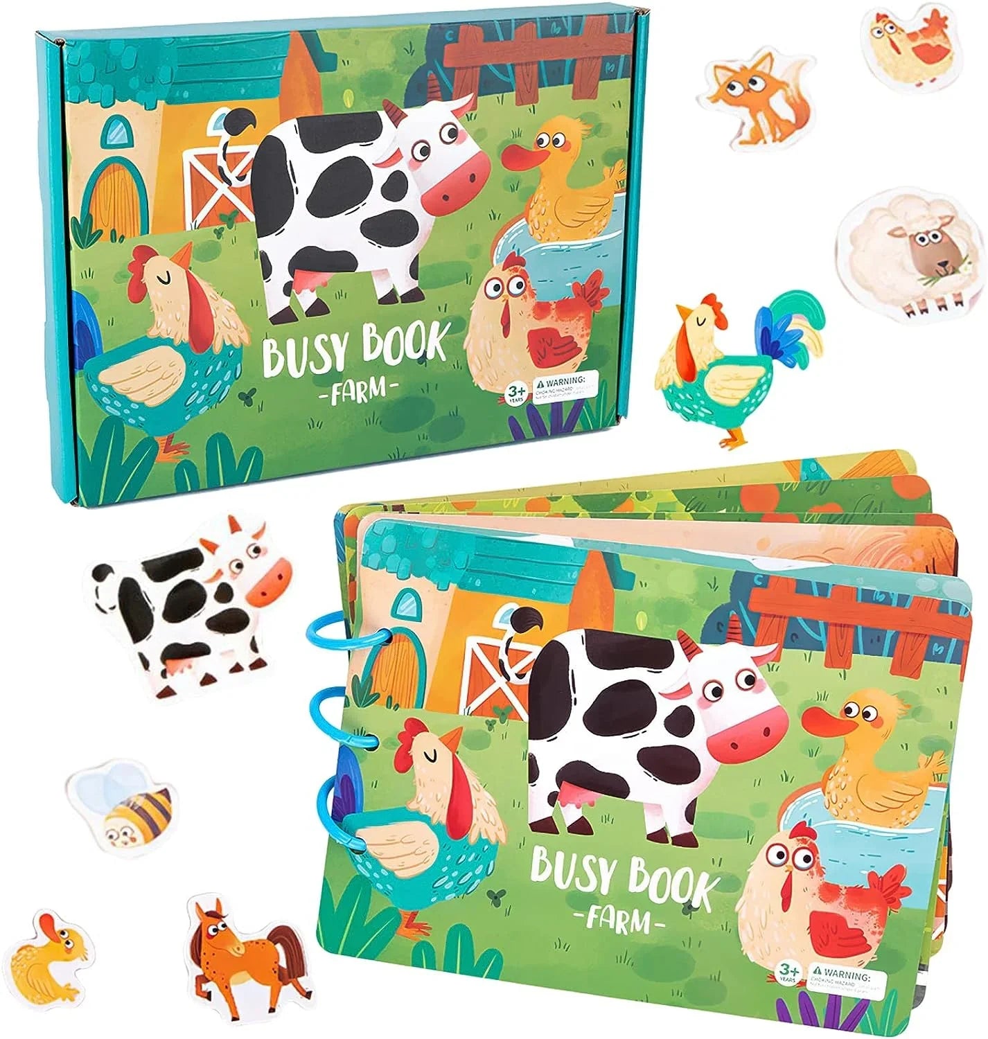 Entdeckerbuch für Kinder im Montessori-Stil zur Beschäftigung