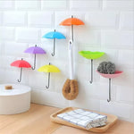 3er Set Regenschirmhaken