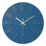 Moderne und geräuschlose Wanduhr für das Wohnzimmer – Elegante Uhr