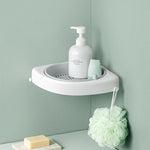 Eckregal mit drehbarem Design für das Badezimmer