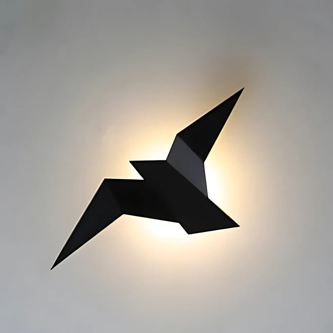 Origami Wandleuchte – Einzigartige Beleuchtung im japanischen Stil für Wohn- und Schlafzimmer