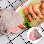 Hitzebeständige Küchenhandschuhe mit Silikonpolsterung