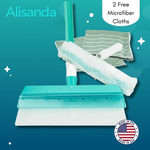 GlanzPro Window Cleaning Set | Sustainable Silicone Squeegee for Perfect Visibility