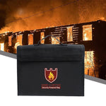 Feuerfeste Dokumententasche mit abnehmbarem Schultergurt