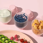 Tragbarer Behälter für Milchpulver, Snacks und Brei – Baby Spender