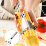 Edelstahl Maiskolben-Schäler für einfache Anwendung | CornMaster