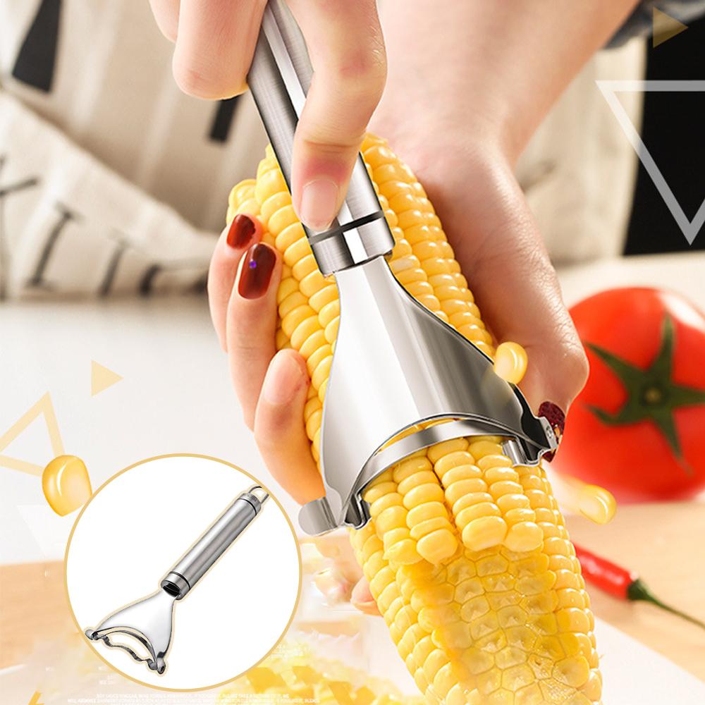 Edelstahl Maiskolben-Schäler für einfache Anwendung | CornMaster