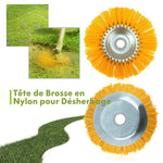 Nylon-Bürste für Rasenmäher