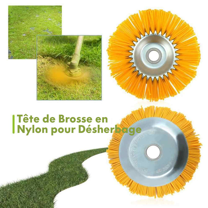 Nylon-Bürste für Rasenmäher
