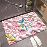 3D Antirutsch- und Wasserabsorbierende Badezimmermatte AquaGuard