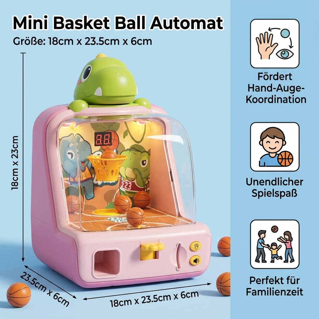 Automat für Mini Basketballspiel