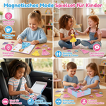 Spielset für Kinder mit magnetischen Modeteilen