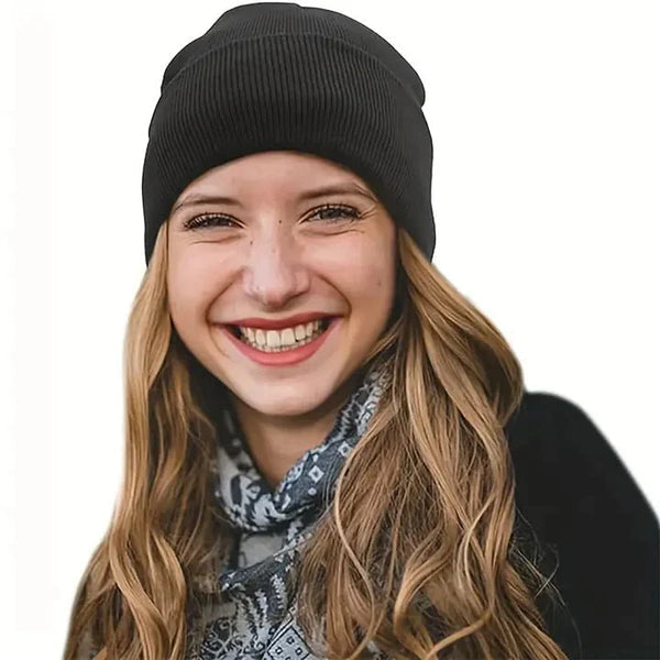 Noor Seidenwintermütze – Wolle & Seide – Schutz vor Frizz für Haare
