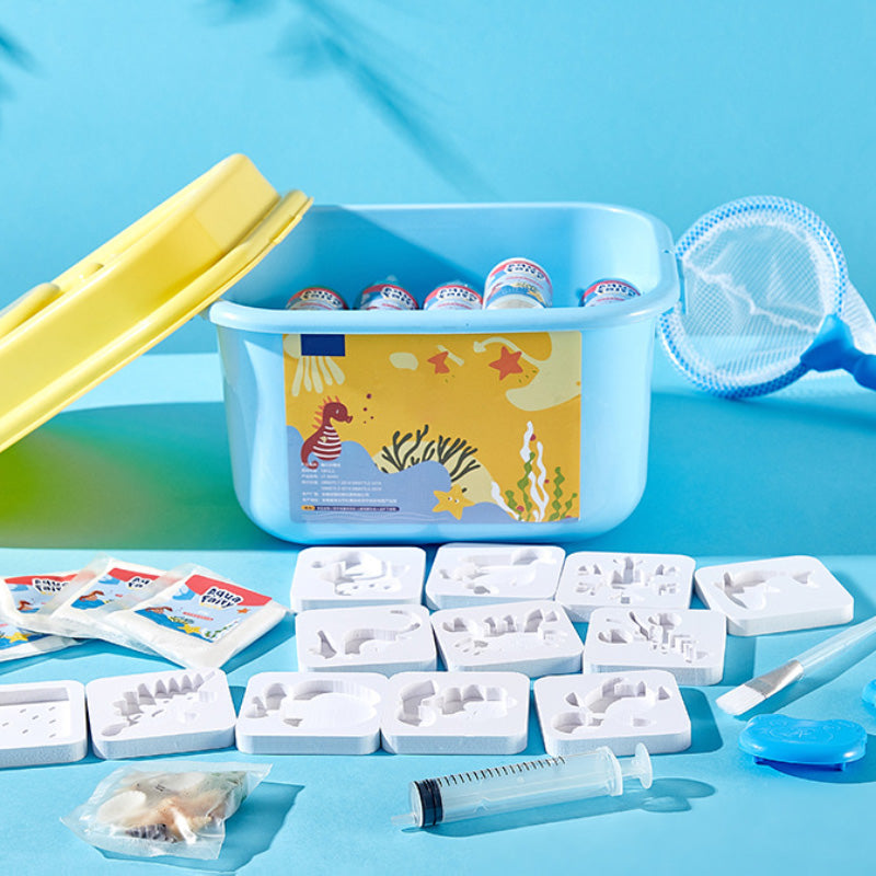 Bunte 3D Wasserperlen Bastelset – Kreativer Spaß für Kinder