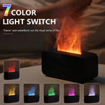 Flaming Elegance: Aroma Diffuser with Soothing Flame Effect