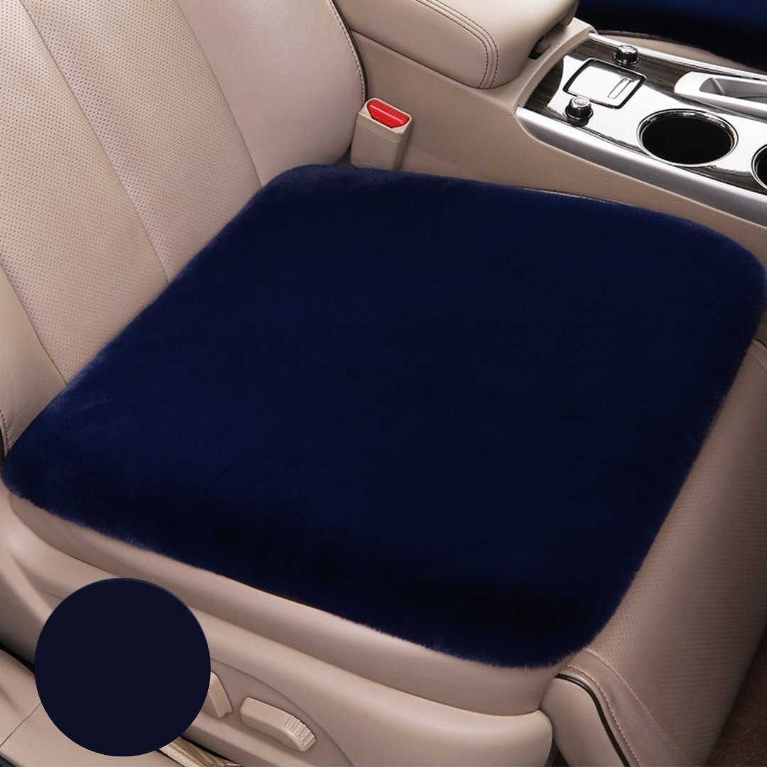 Cozy car seat cushion for warm car journeys