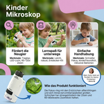 Mikroskop für Kinder – Entdeckungsset für junge Forscher