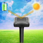 Solar-Powered Pest Repeller for Mice, Moles, and Snakes