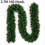 FroheFest Christmas Garland | 2.7m Artificial Fir Garland for Festive Decoration
