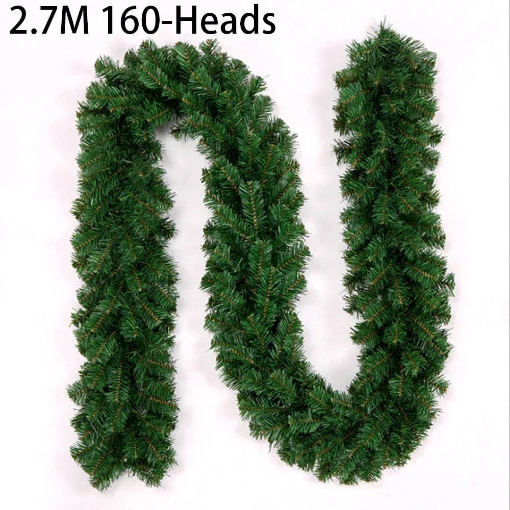 FroheFest Christmas Garland | 2.7m Artificial Fir Garland for Festive Decoration