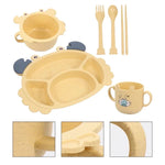 Essgeschirr Set für Kinder – 6 Teile – Krebs Design