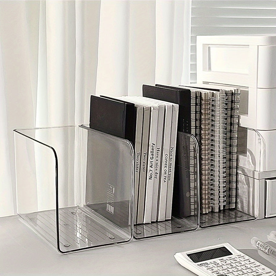 Buchstütze mit klarem Bogen-Design