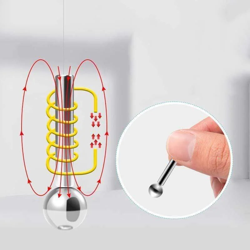 Magnetische Bau-Spielzeugset mit Stäben und Kugeln