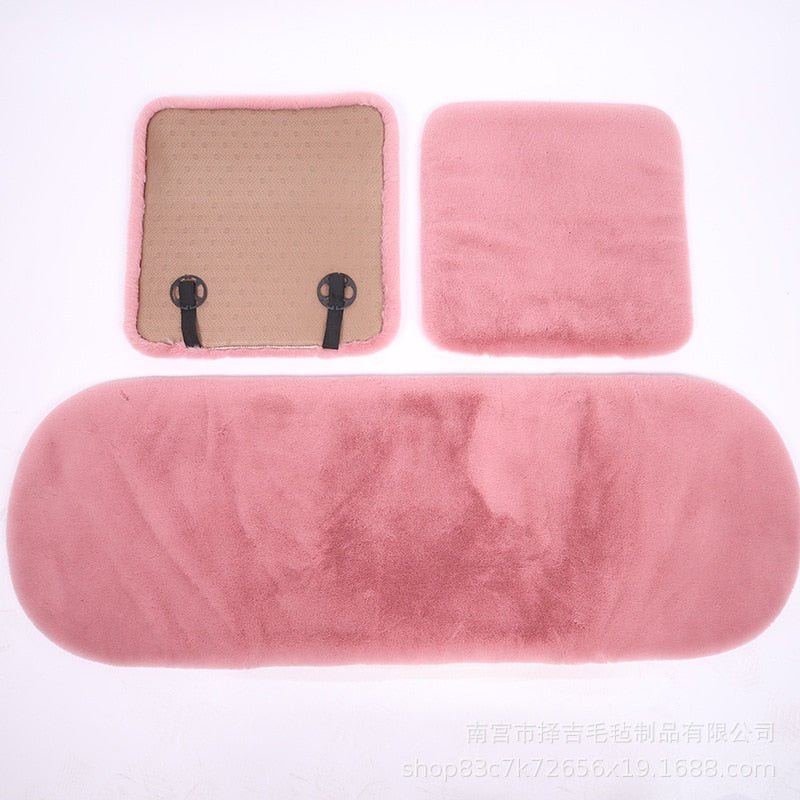 Cozy car seat cushion for warm car journeys
