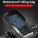 Wasserdichter Handyhalter für Fahrrad und Motorrad – 360° drehbar, passend für 4,5–6,4 Zoll