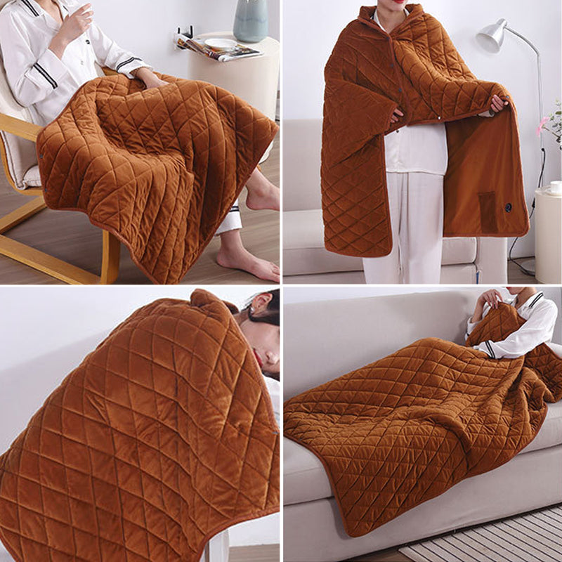 WärmeGo – Portable USB Heated Blanket for Cozy Moments