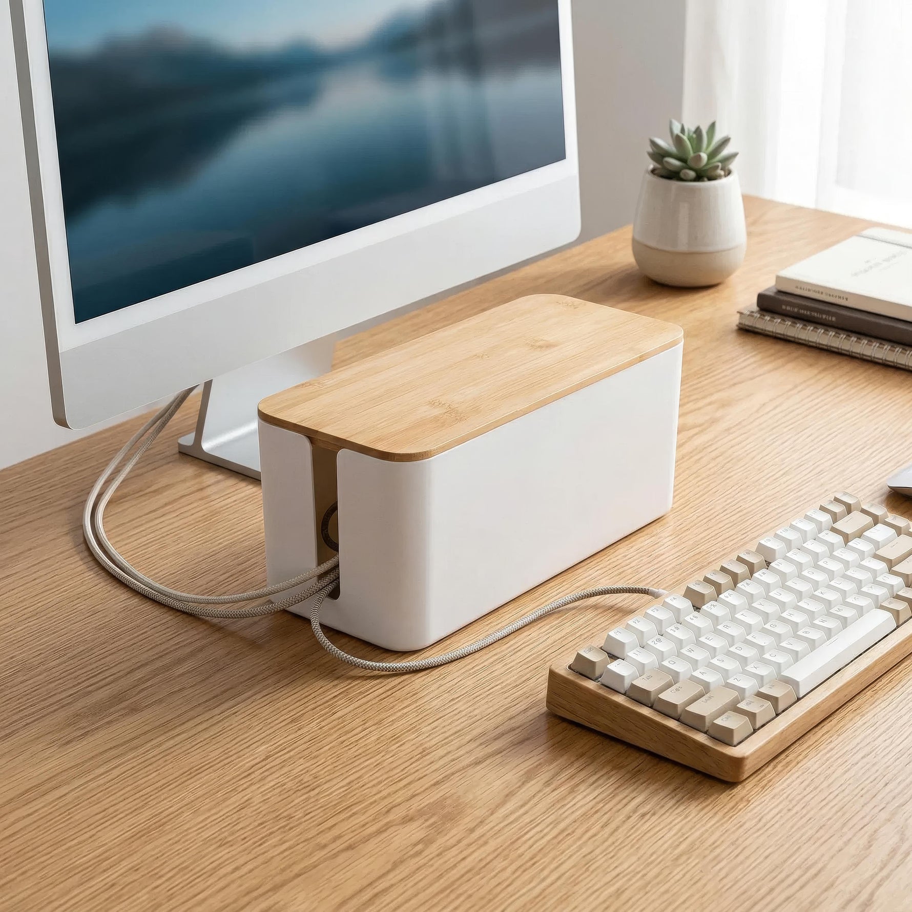 Cable Master – Elegant Cable Organizer for Order and Safety